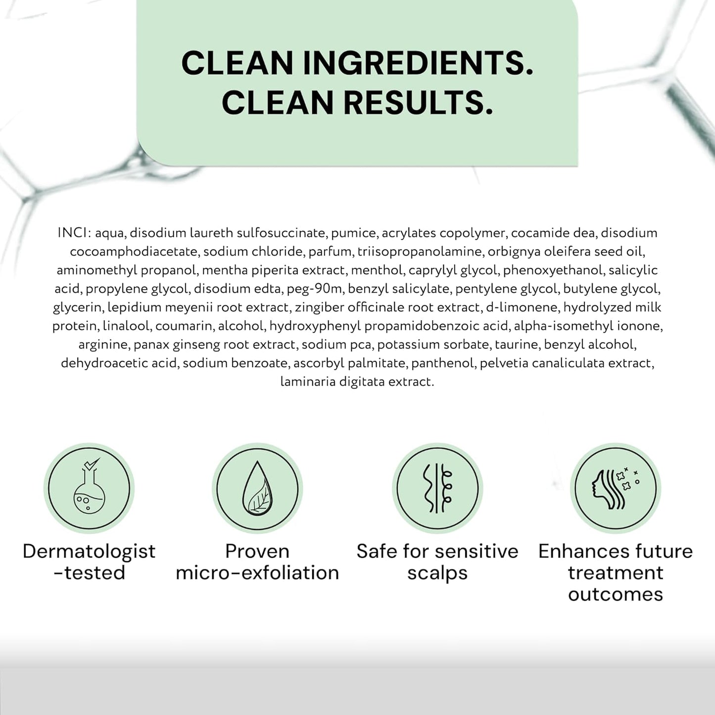 Ybera SCALP SCRUBBER Vello Pre Cleanse Scalp Scrub & Scalp Exfoliator, Pre Shampoo Scalp Treatment for Scalp Detox, Scalp Treatment to Prepare Hair Growth Products for Women & Men, 250ml