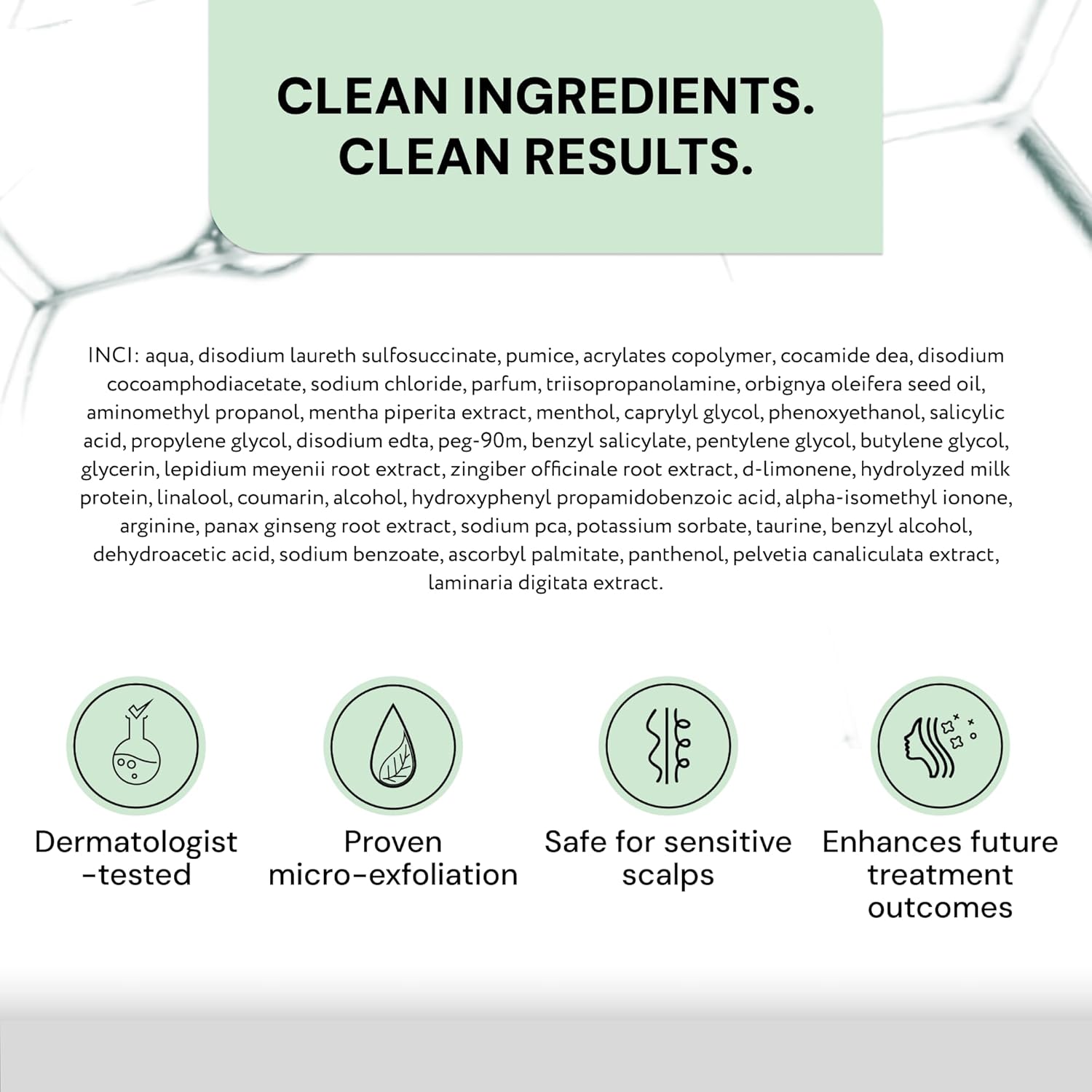Ybera SCALP SCRUBBER Vello Pre Cleanse Scalp Scrub & Scalp Exfoliator, Pre Shampoo Scalp Treatment for Scalp Detox, Scalp Treatment to Prepare Hair Growth Products for Women & Men, 250ml